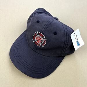 Pike City Fire Department Hat Cap Strapback Navy Blue California Adjustable NWT